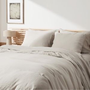 Parachute Home Linen Duvet Cover And Shams